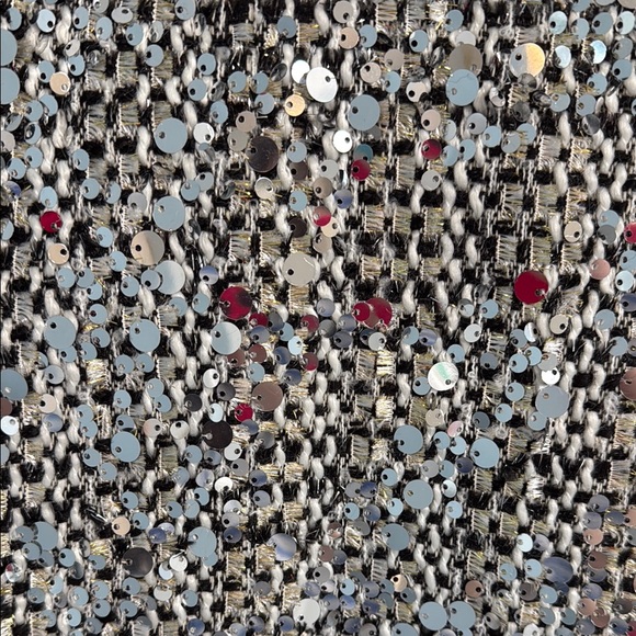 Sequin Embellished Jacket - Silver - Size Large (10-14) - Picture 4 of 13